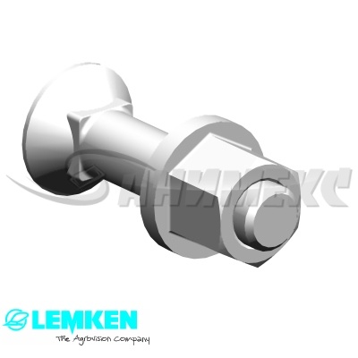 Болт орган 12х55 LEMKEN